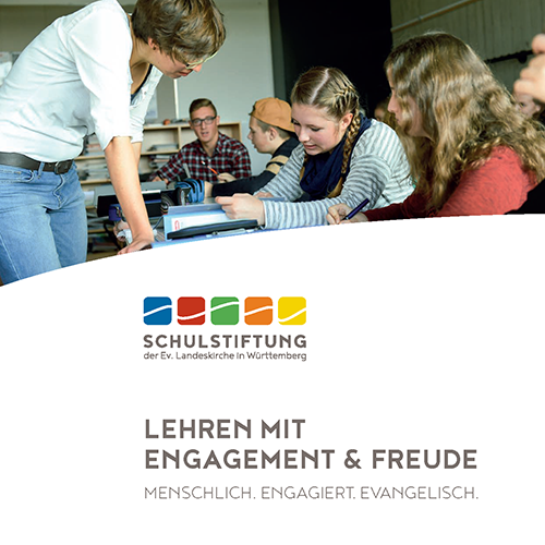 Flyer Lehrer:innen Ev. Schulstiftung